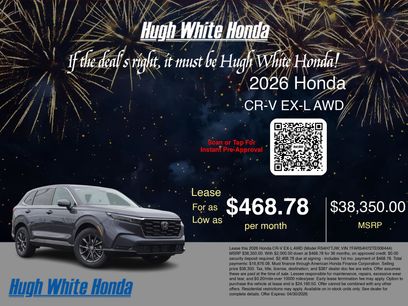 New 2026 Honda CR-V EX-L