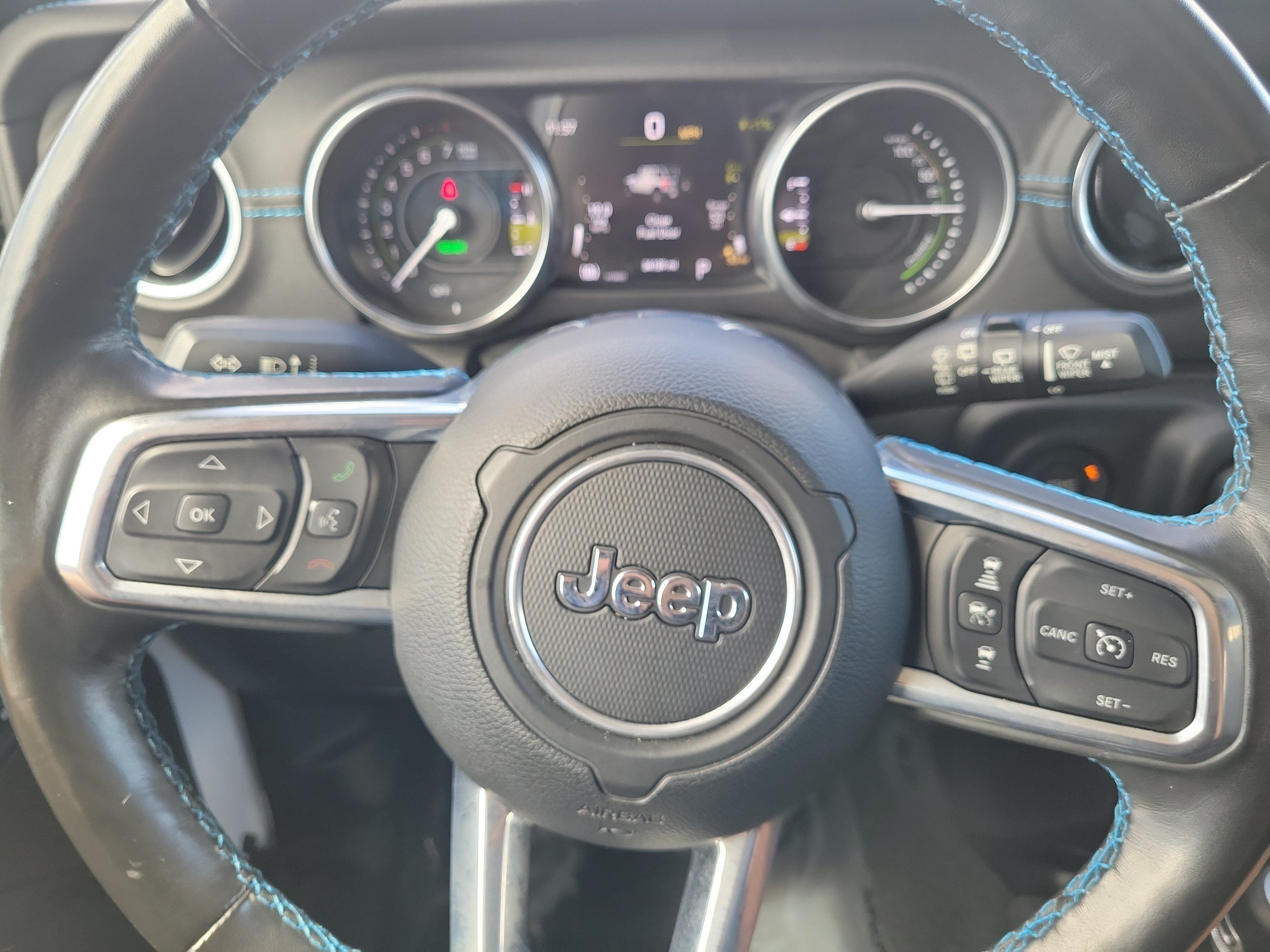 Used 2022 Jeep Wrangler Unlimited Rubicon 4xe w/ Steel Bumper Group AWD/4WD image 21