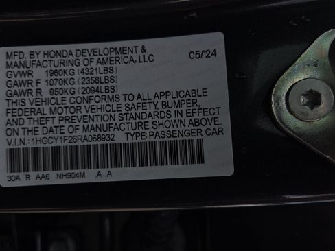 Used 2024 Honda Accord LX image 21