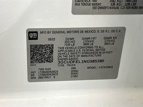 Used 2022 Chevrolet Silverado 1500 LT Trail Boss w/ LT Trail Boss Premium Package image 40