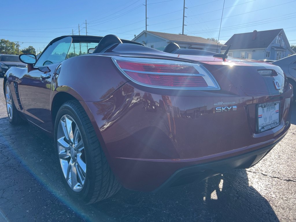 Used 2009 Saturn Sky Red Line Ruby Red RWD image 5