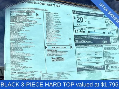 New 2025 Jeep Wrangler Willys image 5