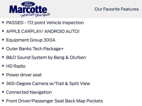 Certified 2025 Ford Bronco Sport Outer Banks w/ Outer Banks Tech Package+ AWD/4WD image 37