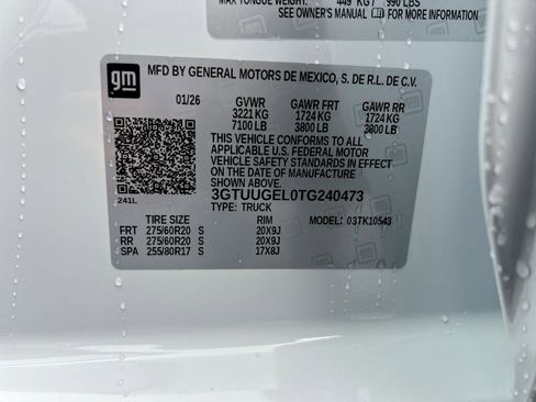 New 2026 GMC Sierra 1500 Denali AWD/4WD image 81