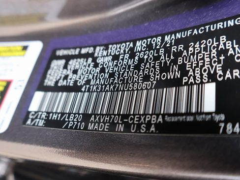 Used 2022 Toyota Camry XSE w/ Cold Weather Package image 39