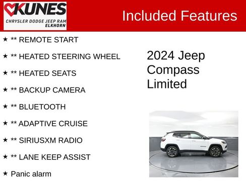 Used 2024 Jeep Compass Limited image 3