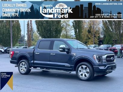 Certified 2022 Ford F150 Platinum w/ Equipment Group 701A High