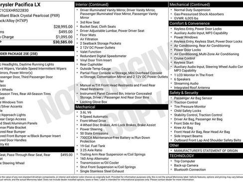 Used 2017 Chrysler Pacifica LX image 4