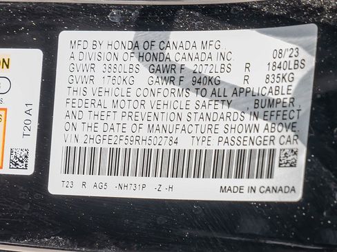 Used 2024 Honda Civic Sport image 34