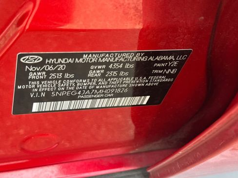 Used 2021 Hyundai Sonata SE FWD image 30