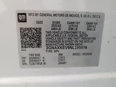 Used 2022 Chevrolet Equinox LT image 33