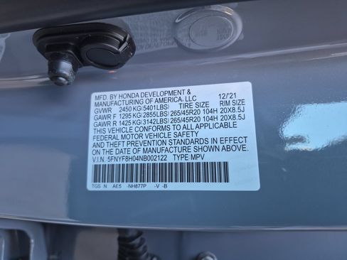 Used 2022 Honda Passport Elite image 37