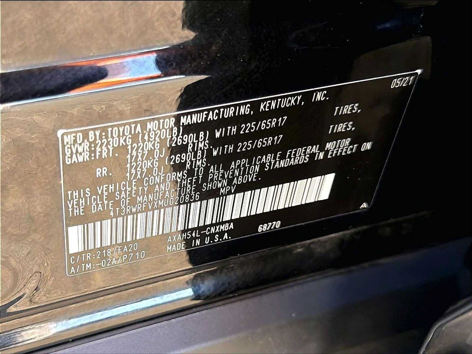 Used 2021 Toyota RAV4 XLE w/ Convenience Package AWD/4WD image 31