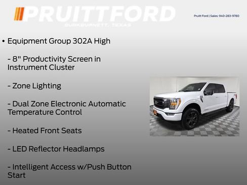 Used 2023 Ford F150 XLT w/ Equipment Group 302A High image 13