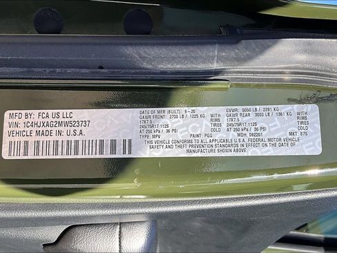 Used 2021 Jeep Wrangler Sport S image 29