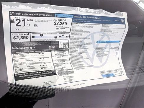 New 2026 Volkswagen Atlas SEL Premium R-Line image 15