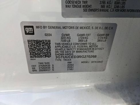 Used 2024 GMC Sierra 1500 Elevation AWD/4WD image 34