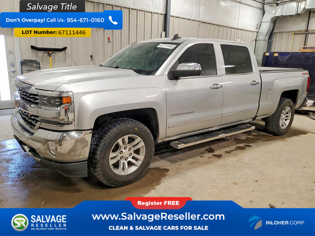 Used 2018 Chevrolet Silverado 1500 LTZ w/ LTZ Plus Package AWD/4WD image 1