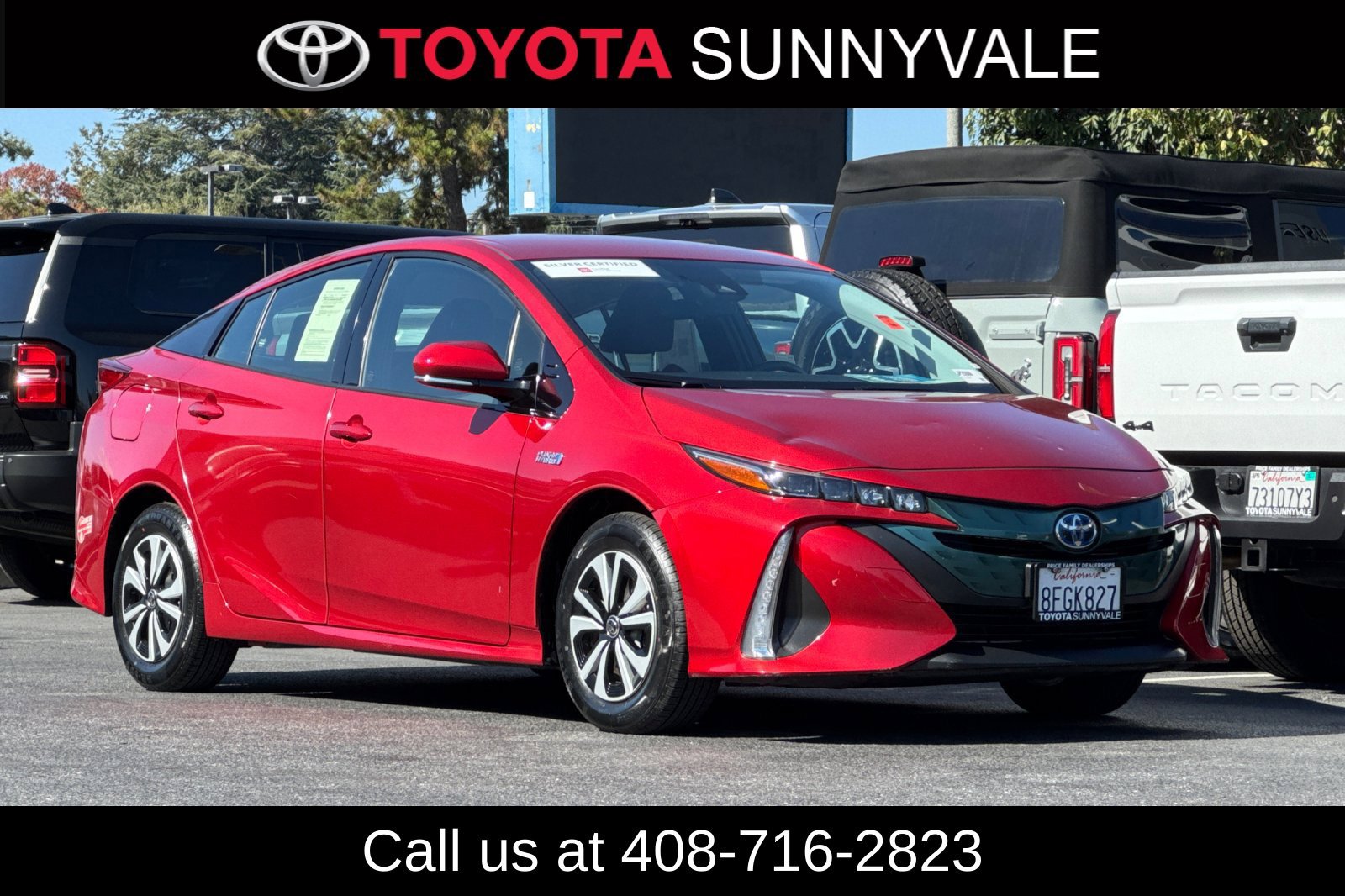 Certified 2018 Toyota Prius Prime Plus FWD image 9