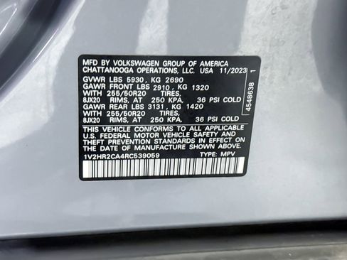 Used 2024 Volkswagen Atlas SE image 20