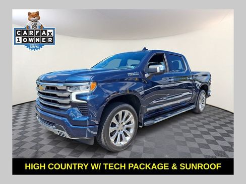 Used 2023 Chevrolet Silverado 1500 High Country w/ Technology Package AWD/4WD image 1