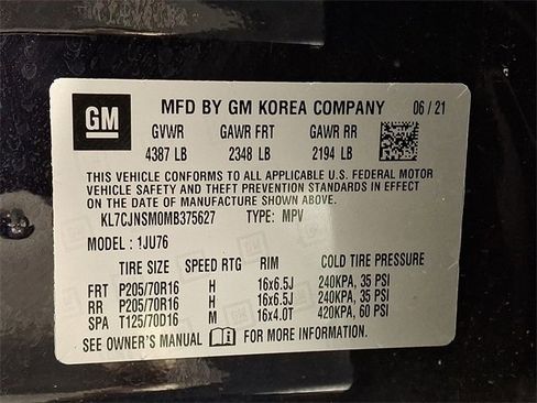 Used 2021 Chevrolet Trax LS w/ Tint and Cruise Package image 23