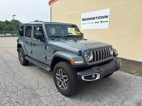 Used 2024 Jeep Wrangler Unlimited Sahara w/ Safety Group AWD/4WD image 1