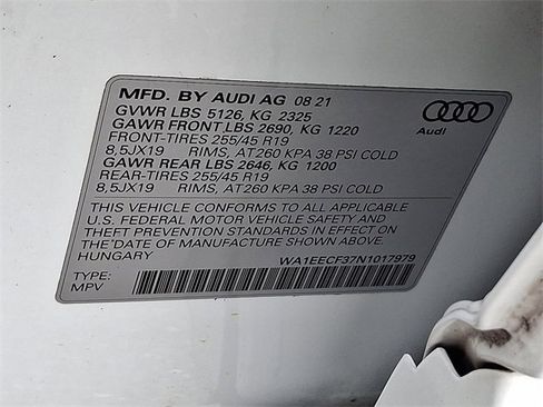 Used 2022 Audi Q3 2.0T Premium Plus w/ Premium Plus Package image 27