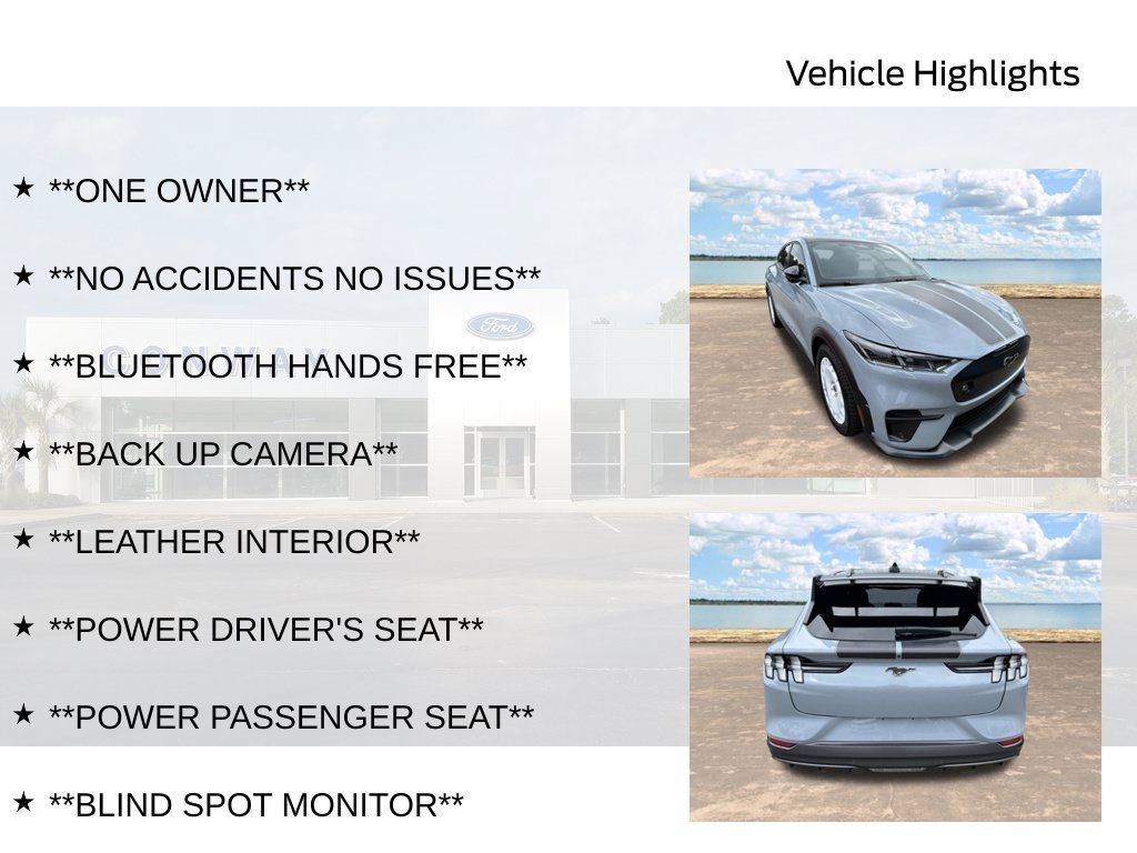 Used 2025 Ford Mustang Mach-E GT w/ Interior Protection Package AWD/4WD image 6
