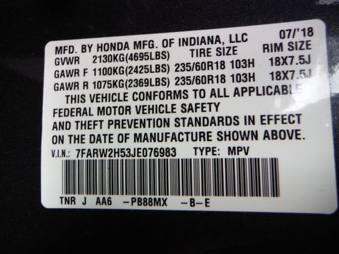 Used 2018 Honda CR-V EX image 46
