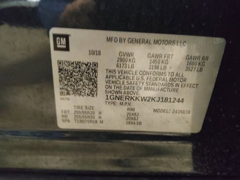 Used 2019 Chevrolet Traverse Premier w/ Driver Confidence II Package image 33