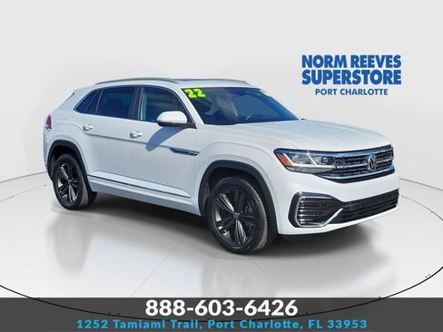 Certified 2022 Volkswagen Atlas Cross Sport SEL R-Line image 1