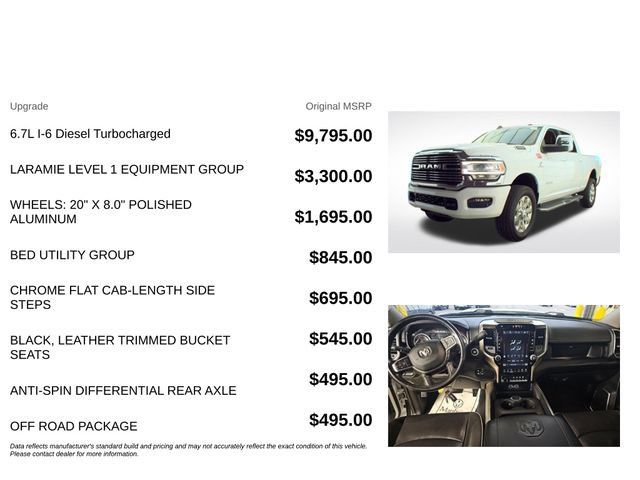 Used 2023 RAM 2500 Laramie AWD/4WD image 3