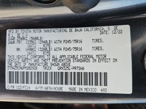 Certified 2023 Toyota Tacoma SR5 RWD image 24