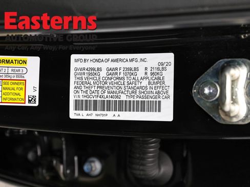 Used 2020 Honda Accord EX image 33