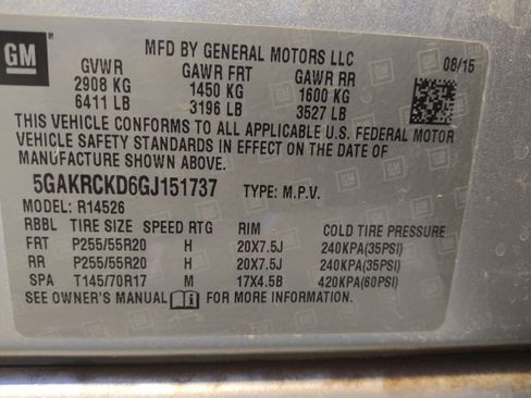 Used 2016 Buick Enclave Premium w/ Experience Buick Package FWD image 33