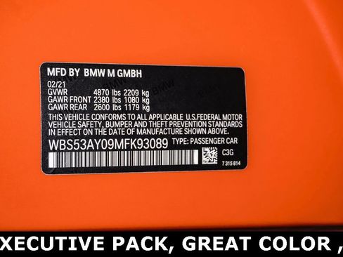 Used 2021 BMW M3 Sedan w/ Executive Package image 31