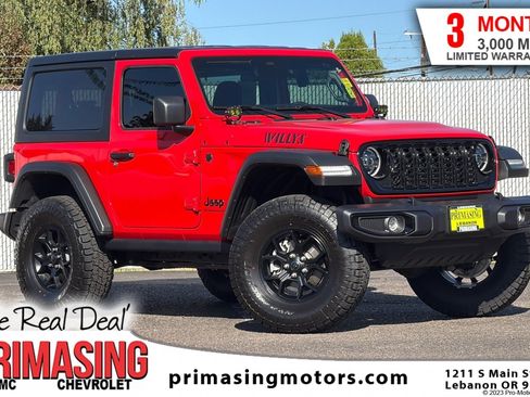 Used 2025 Jeep Wrangler Sport AWD/4WD image 1