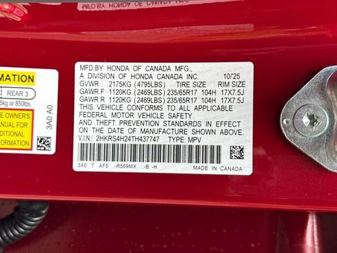 New 2026 Honda CR-V LX image 28