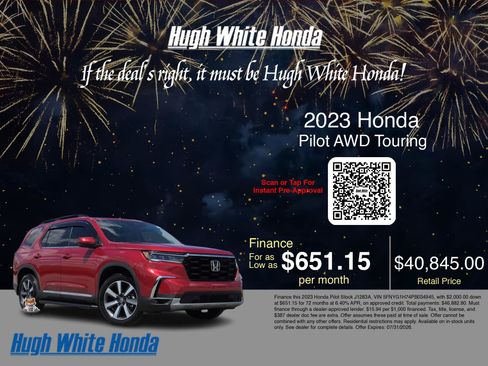 Used 2023 Honda Pilot Touring image 3