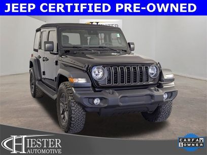 Certified 2024 Jeep Wrangler Sport S