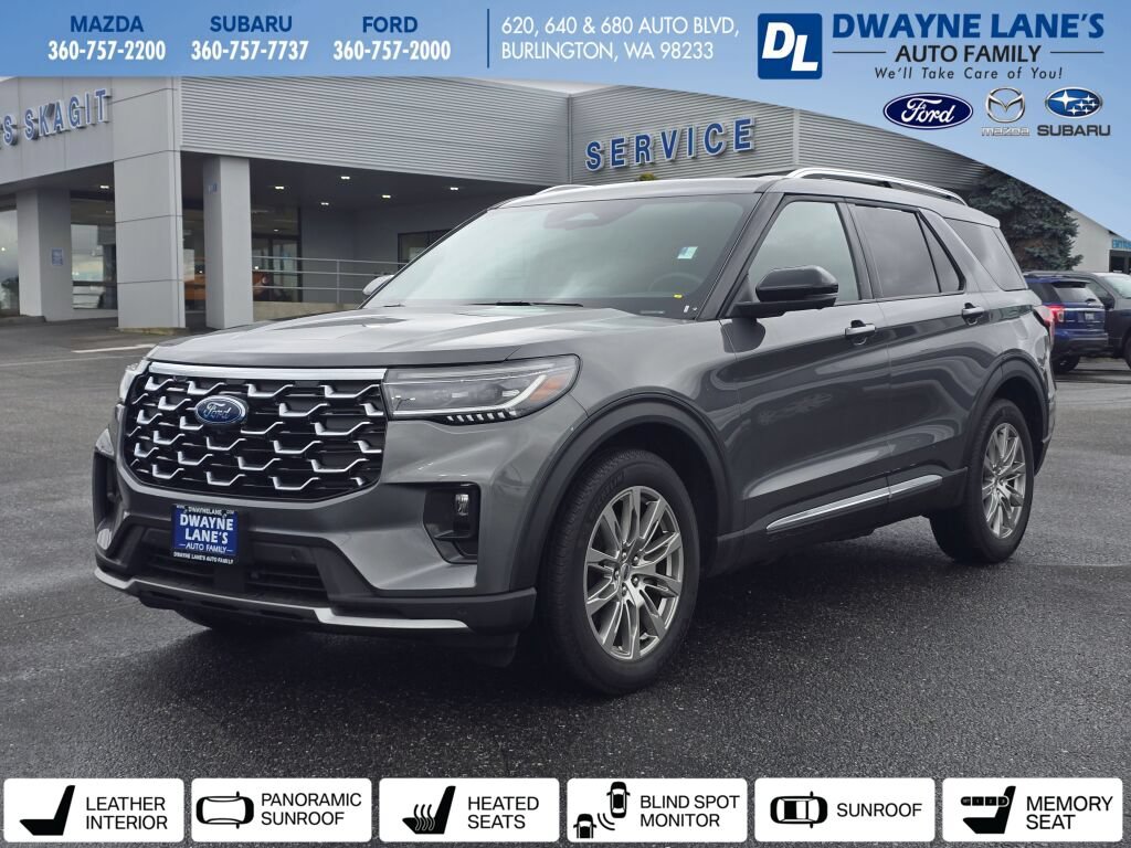 Used 2025 Ford Explorer Platinum AWD/4WD image 1