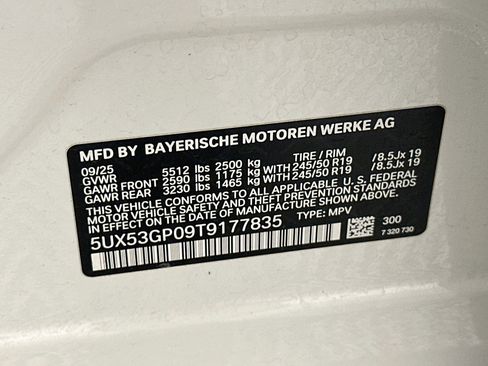 Used 2026 BMW X3 xDrive30i w/ Premium Package AWD/4WD image 12