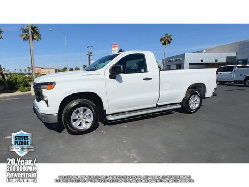 Certified 2025 Chevrolet Silverado 1500 W/T RWD image 8