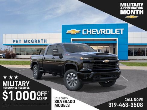 New 2026 Chevrolet Silverado 2500 Custom AWD/4WD image 1