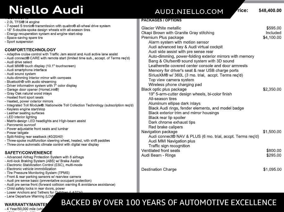 Used 2024 Audi A5 2.0T Premium Plus w/ Premium Plus AWD/4WD image 1