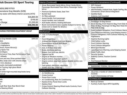 Used 2024 Buick Encore GX Sport Touring image 34