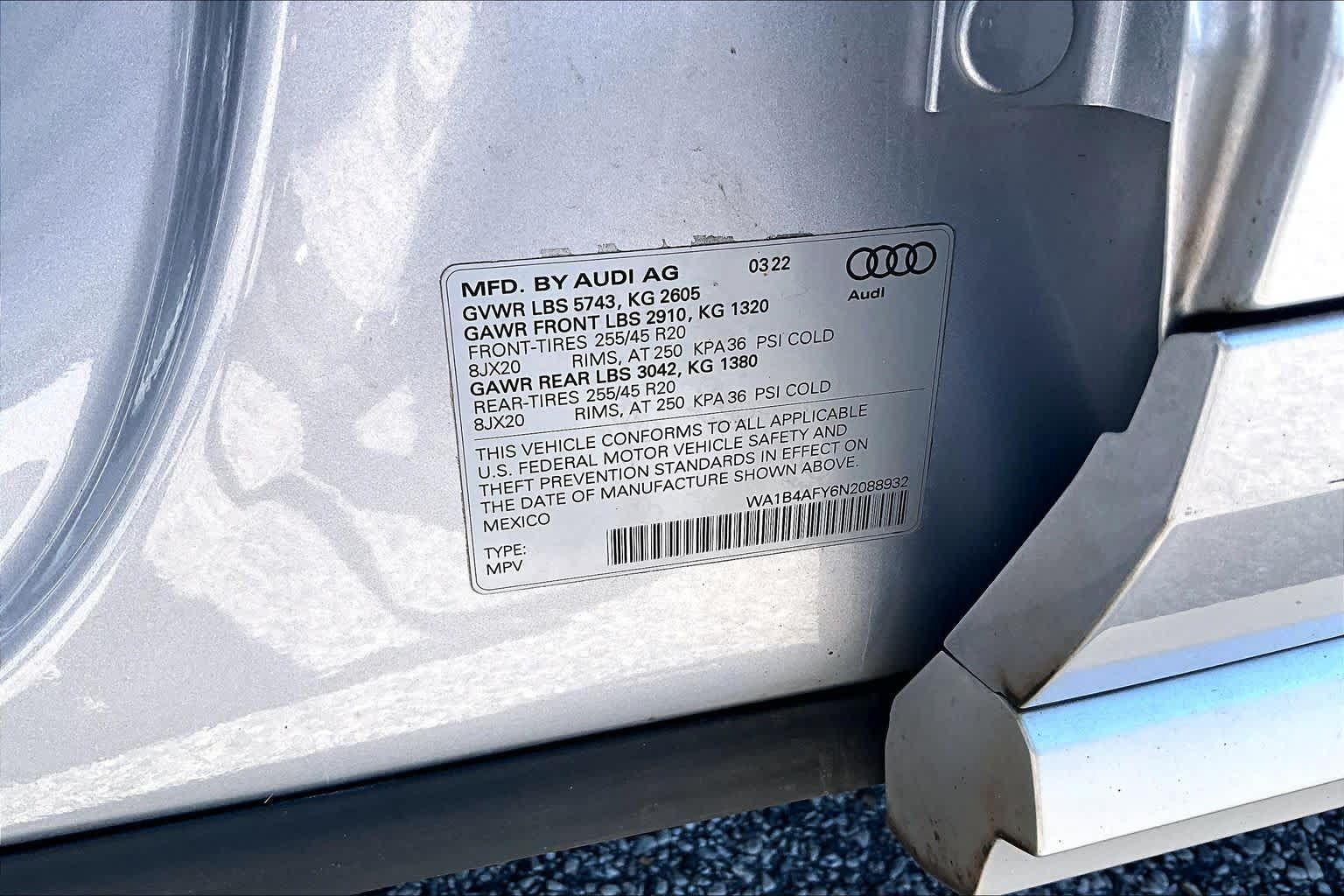 Used 2022 Audi SQ5 Premium Plus AWD/4WD image 37