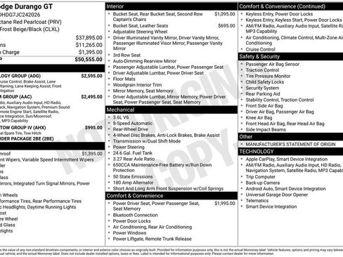 Used 2018 Dodge Durango GT w/ Technology Group RWD image 10