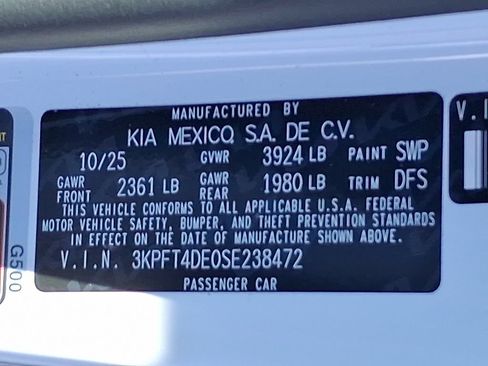 Certified 2025 Kia K4 FWD image 25